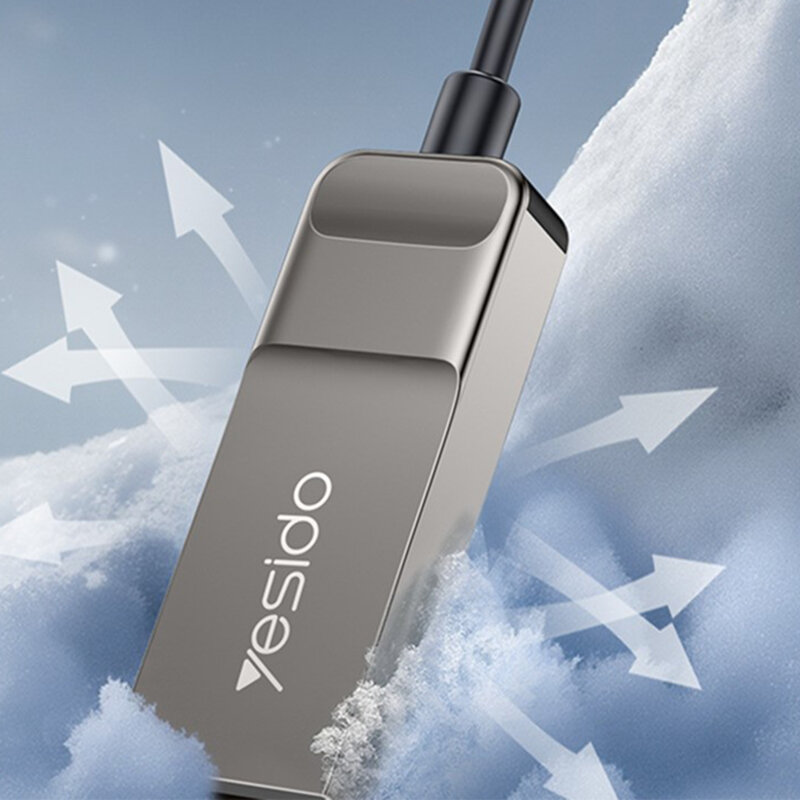 Cablu audio Jack 3.5mm Yesido, YAU82, 1.4m, negru