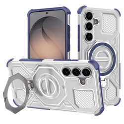 Husa Samsung Galaxy S26 Techsuit Carbon Shield PRO, albastru