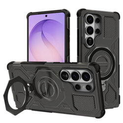 Husa Samsung Galaxy S26 Ultra Techsuit Carbon Shield PRO, negru