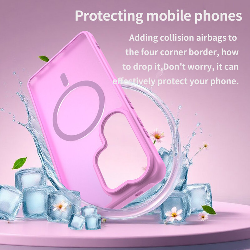 Husa Samsung Galaxy S26 Ultra Techsuit HaloFrost II MagSafe, portocaliu