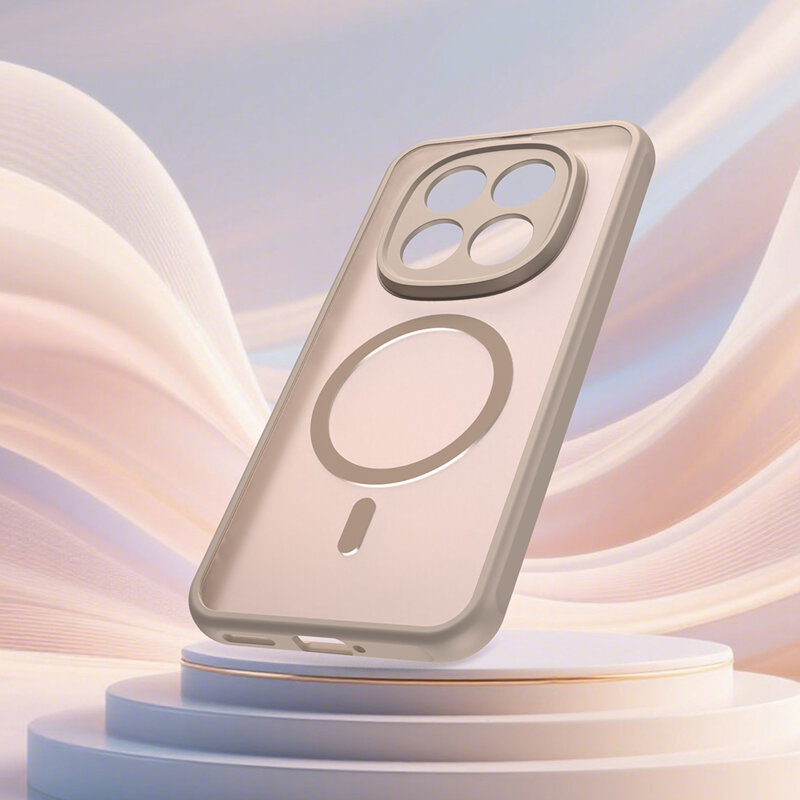 Husa Xiaomi Redmi Note 15 Pro+ 5G Techsuit HaloFrost II MagSafe, auriu
