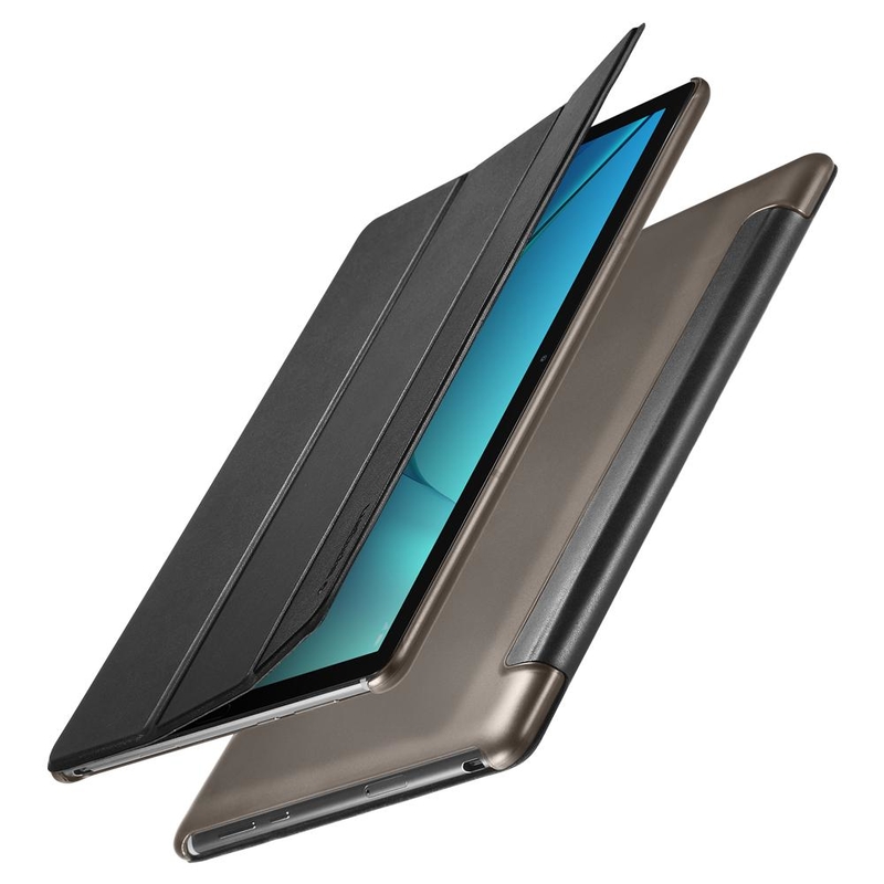 Husa Huawei MediaPad M5, MediaPad M5 Pro Flip Spigen Smart Fold - Negru