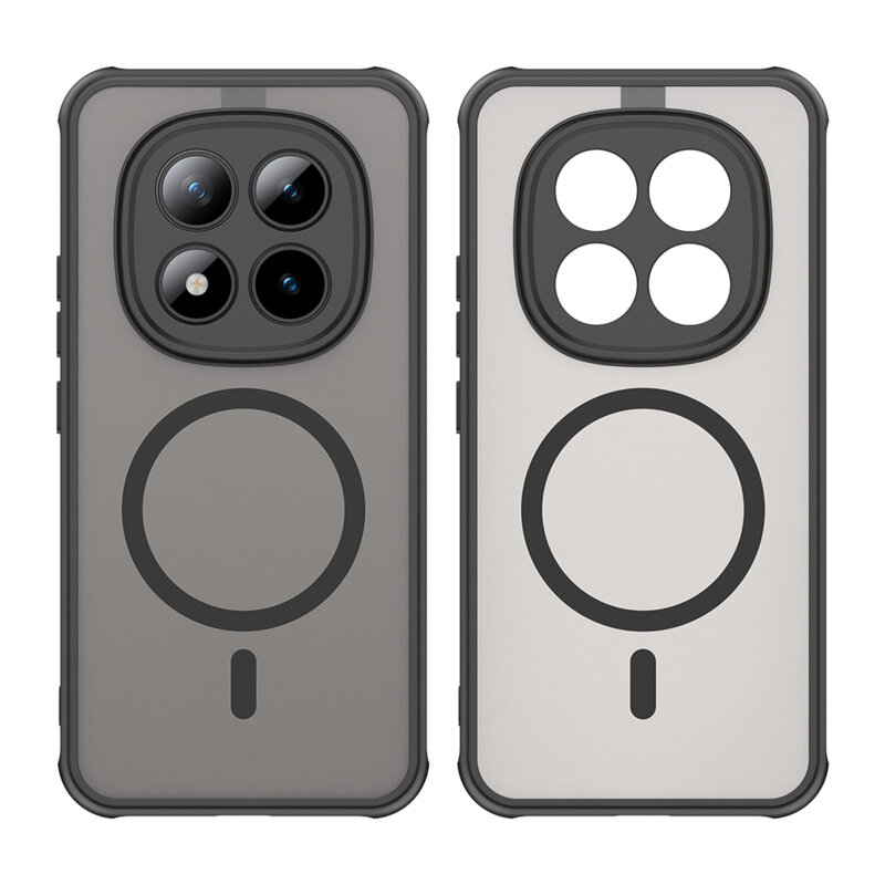 Husa Xiaomi Redmi Note 15 Pro+ 5G Techsuit HaloFrost II MagSafe, negru