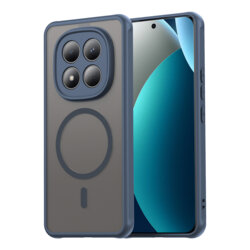 Husa Xiaomi Redmi Note 15 Pro 4G Techsuit HaloFrost II MagSafe, bleumarin