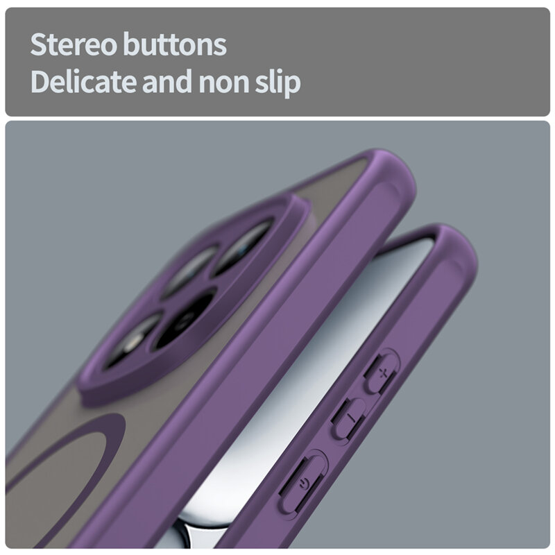 Husa Xiaomi Redmi Note 15 Pro 5G Techsuit HaloFrost II MagSafe, mov