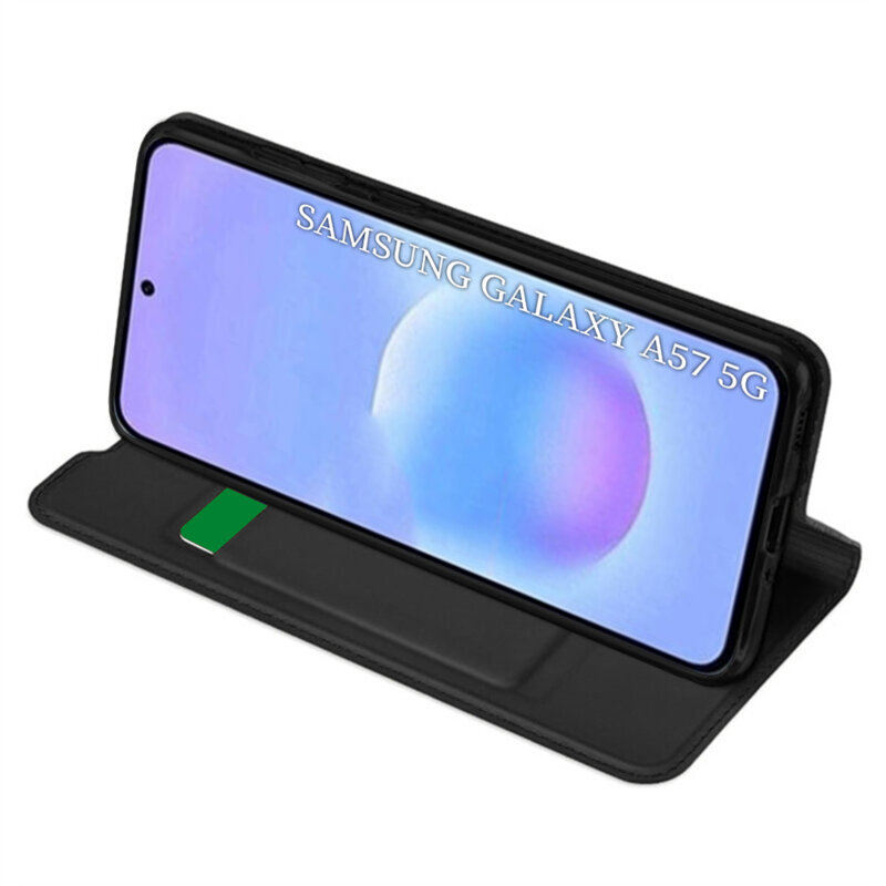 Husa Samsung Galaxy A57 5G Techsuit Magskin Book, negru
