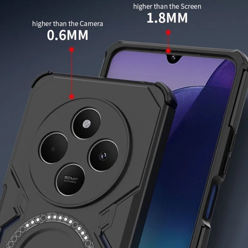 Husa Huawei nova 14 Pro Techsuit ArmorMag Case, negru