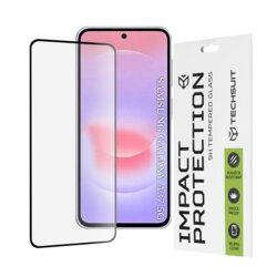 Folie sticla Samsung Galaxy A37 5G Techsuit 111D Full Glue Full Cover, negru