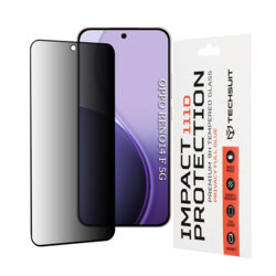 Folie sticla Oppo Reno14 F Techsuit 111D Privacy Full Glue, negru