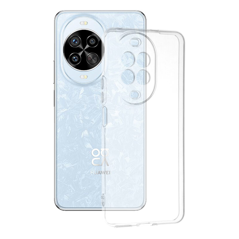 Husa Huawei nova 14 Pro Techsuit Clear Silicone, transparenta