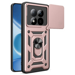 Husa Xiaomi Redmi Note 15 Pro 5G protectie camera Techsuit CamShield Series, roz