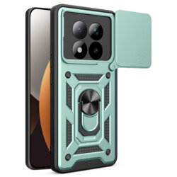 Husa Xiaomi Poco M8 Pro 5G protectie camera Techsuit CamShield Series, verde
