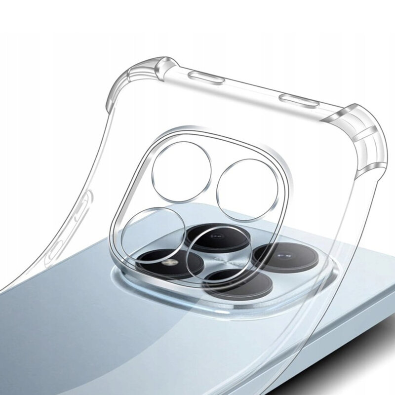 Husa Huawei nova 14 Pro Techsuit Shockproof Clear Silicone, transparenta