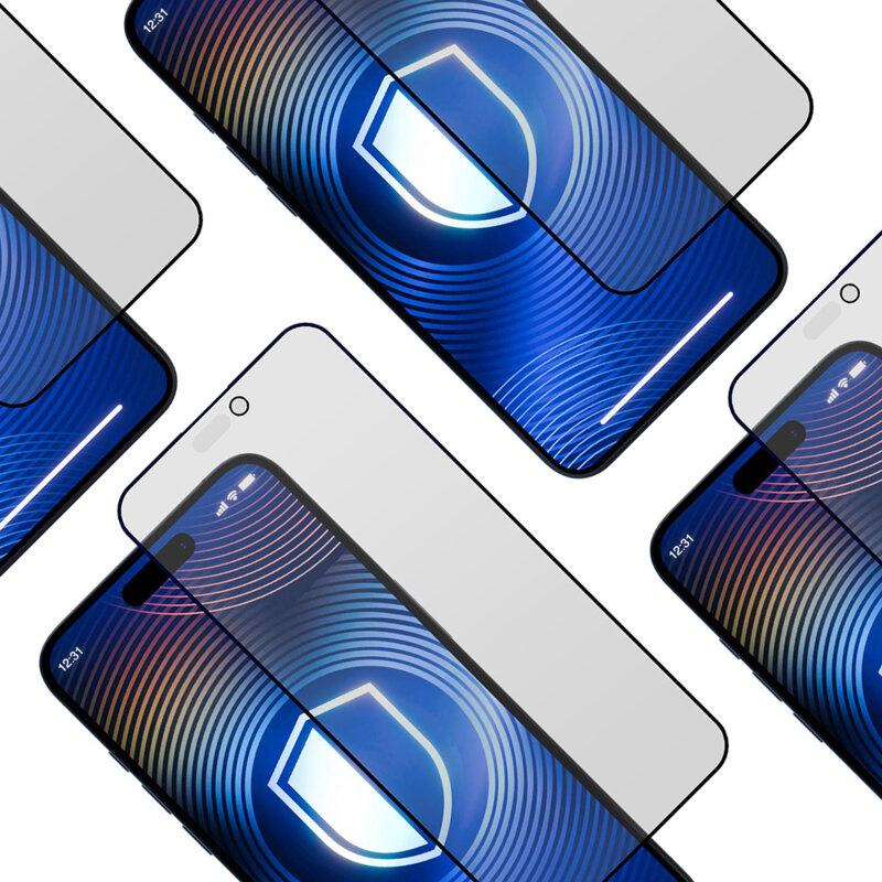 Folie sticla iPhone 16 Pro Max 3mk HardGlass Max, privacy