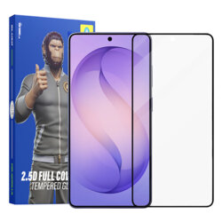 Folie Samsung Galaxy S26 Ultra Blueo 2.5D Silk Full Cover HD Glass, negru