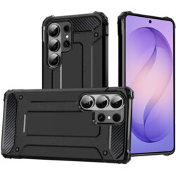 Husa Samsung Galaxy S26 Ultra Techsuit Hybrid Armor, negru