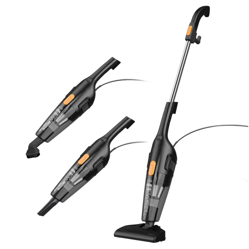 Aspirator vertical 2in1 cu filtru HEPA Deerma, 600W, 1.2l, DX115C