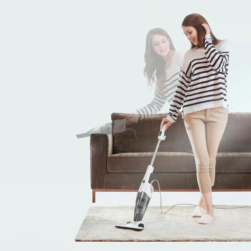 Aspirator vertical Deerma, 16000Pa, 600W, 1.2l, alb, DX118C