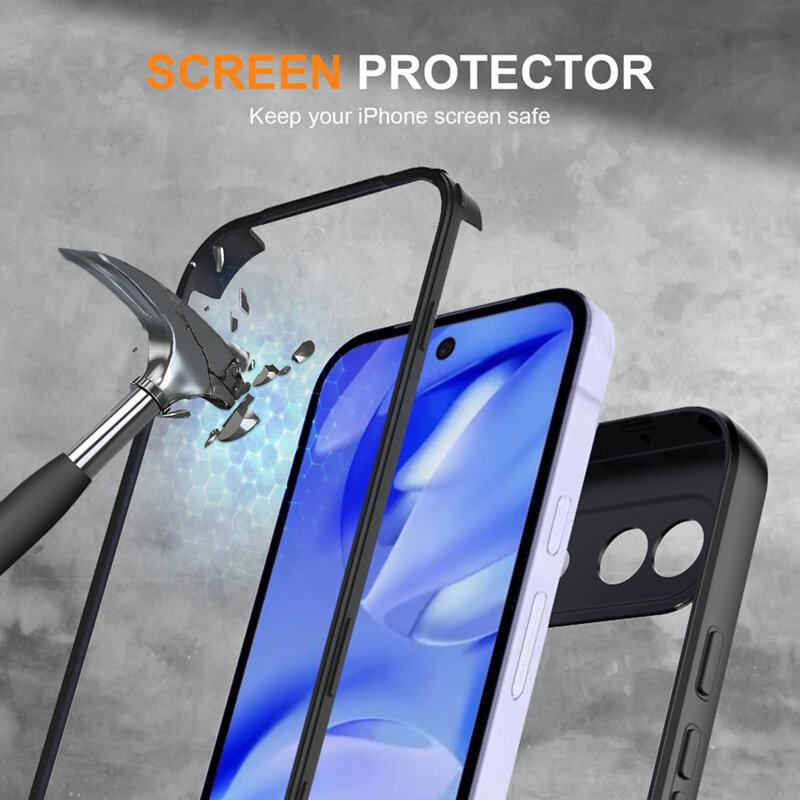 Husa 360° Google Pixel 10a Techsuit ColorVerse, negru