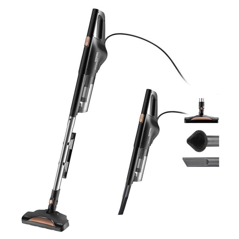 Aspirator uz casnic cu fir Deerma, 600W, 15000Pa, 0.8l, DX600