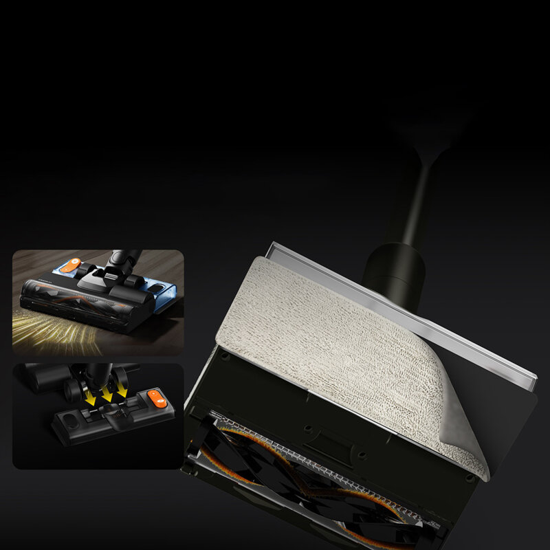 Aspirator vertical Deerma, 240W, 2500mAh, 23kPa, 8000rpm, DEM-T30W