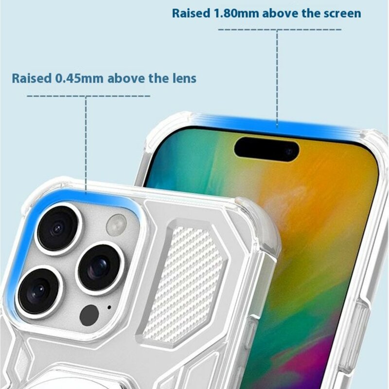 Husa Xiaomi Redmi Note 15 Pro+ 5G Techsuit Carbon Shield PRO, fumuriu