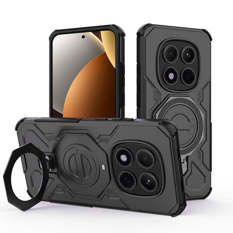 Husa Xiaomi Redmi Note 15 Pro+ 5G Techsuit Carbon Shield PRO, negru