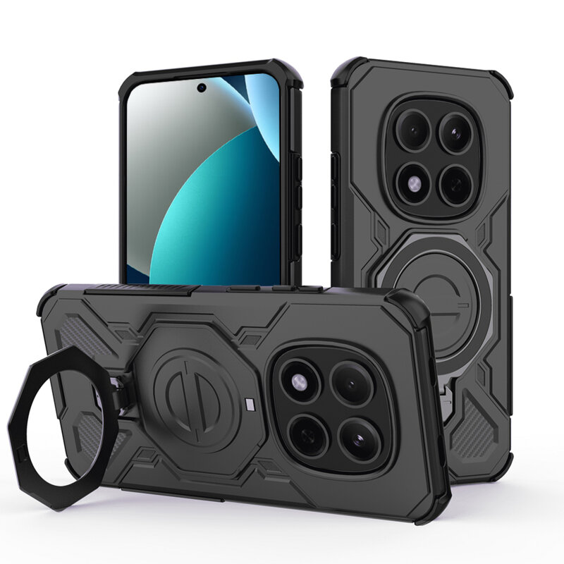 Husa Xiaomi Redmi Note 15 Pro 5G Techsuit Carbon Shield PRO, negru