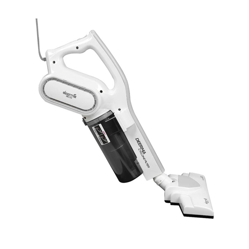 Aspirator vertical cu fir 2in1 Deerma, 15kPa, 600W, 0.8l, alb, DX700