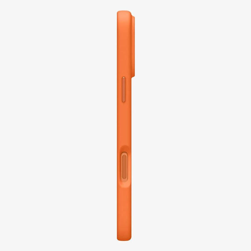 Husa iPhone 17 Pro Max Spigen Silicone Fit MagSafe, portocaliu