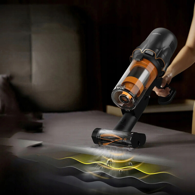 Aspirator fara fir 2in1 Deerma T30W XT Station, 25kPa, 450W