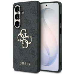 Husa originala Guess Samsung Galaxy S26 Hardcase 4G Big Metal Logo, negru, GUHCS26S4GMGGR
