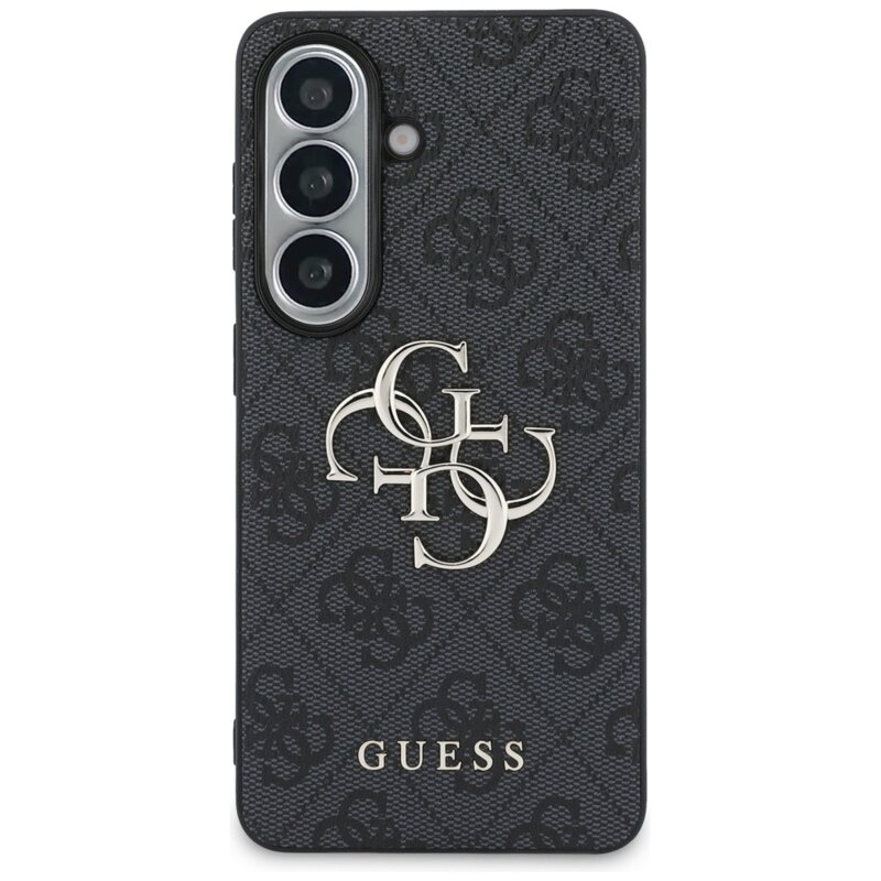 Husa originala Guess Samsung Galaxy S26 Hardcase 4G Big Metal Logo, negru, GUHCS26S4GMGGR