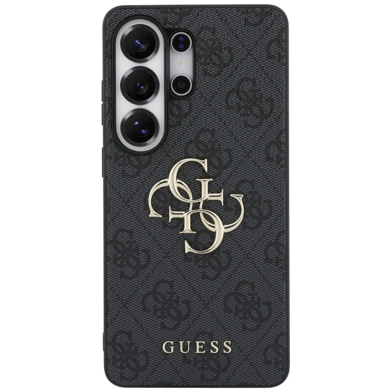 Husa originala Guess Samsung Galaxy S26 Ultra Hardcase 4G Big Metal Logo, negru, GUHCS26L4GMGGR