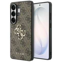 Husa originala Guess Samsung Galaxy S26 Ultra Hardcase 4G Big Metal Logo, maro, GUHCS26L4GMGBR