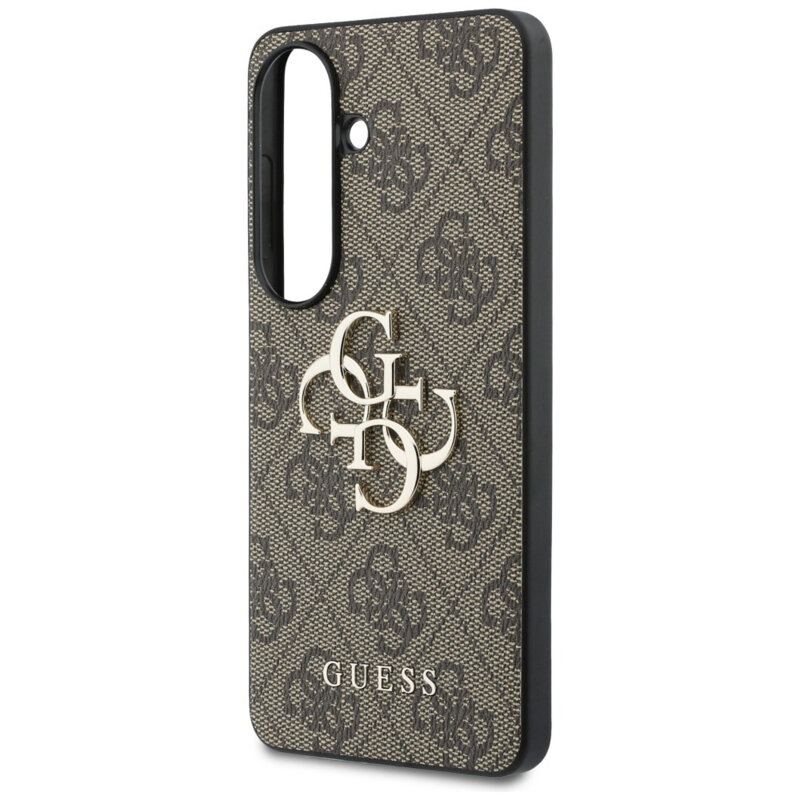 Husa originala Guess Samsung Galaxy S26 Plus Hardcase 4G Big Metal Logo, maro, GUHCS26M4GMGBR
