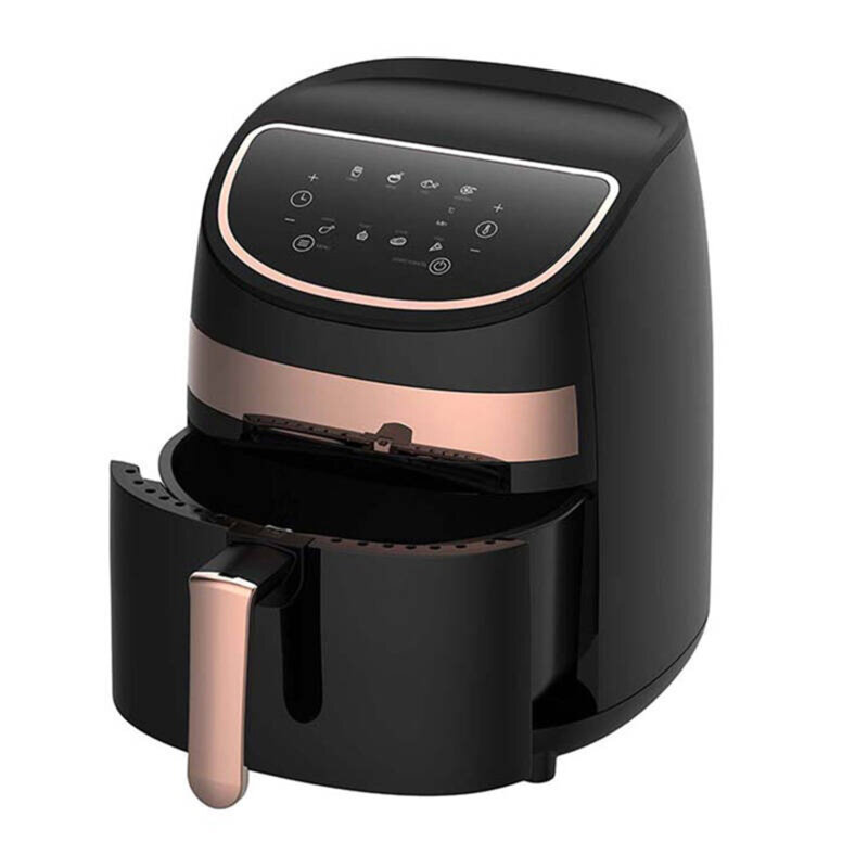 Air Fryer, friteuza Deerma, 1000W, 3l, 220-240V, negru, DEM-KZ100