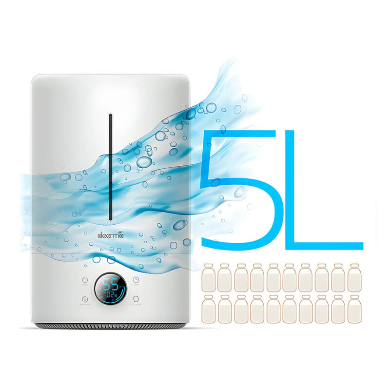 Umidificator de camera, aromaterapie Deerma, 5l, 25W, alb, F628S
