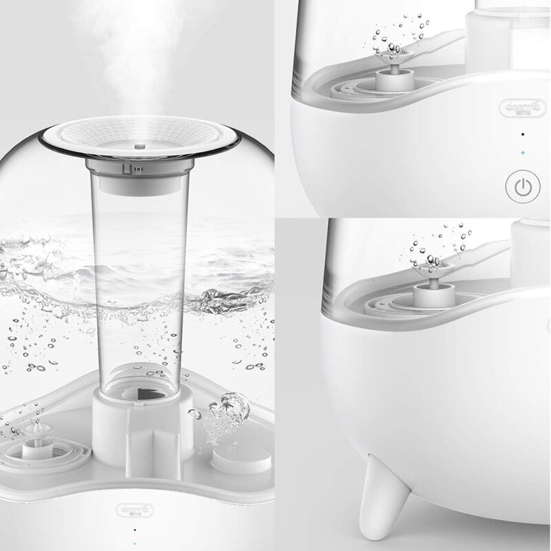 Umidificator aer uscat x aromaterapie Deerma 25W, 5l, alb, F325