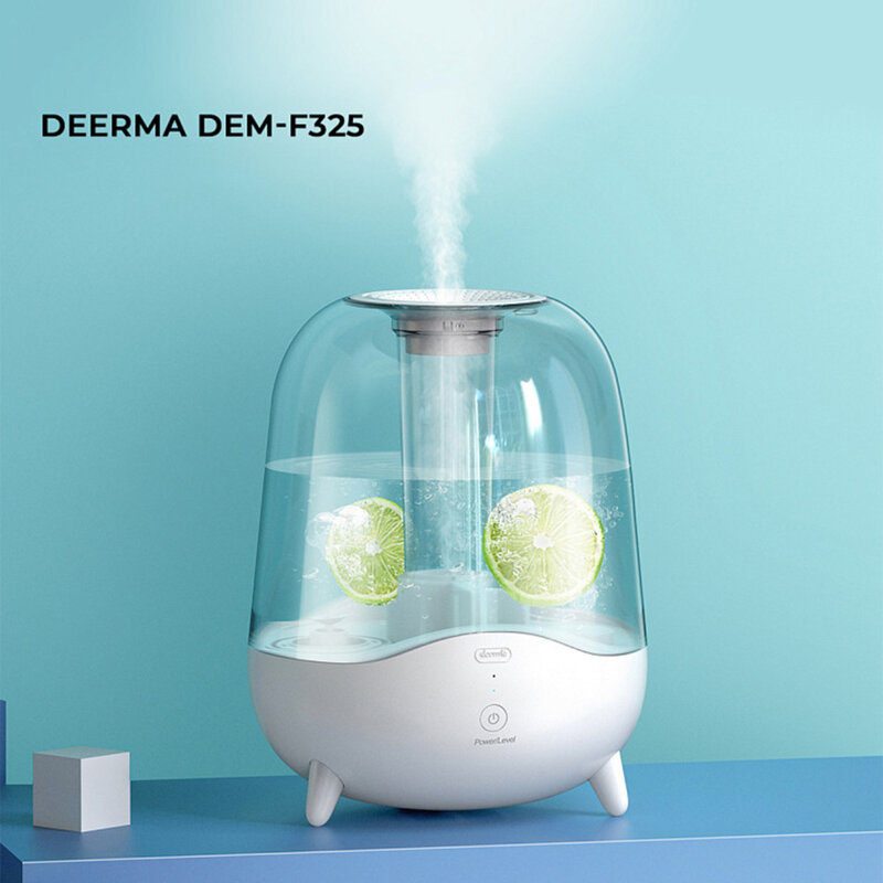 Umidificator aer uscat x aromaterapie Deerma 25W, 5l, alb, F325