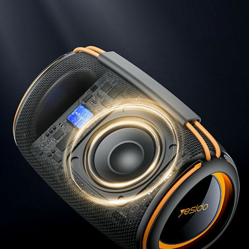 Boxa portabila Bluetooth 5.3 Yesido YSW39, 1200mAh, 20W, negru