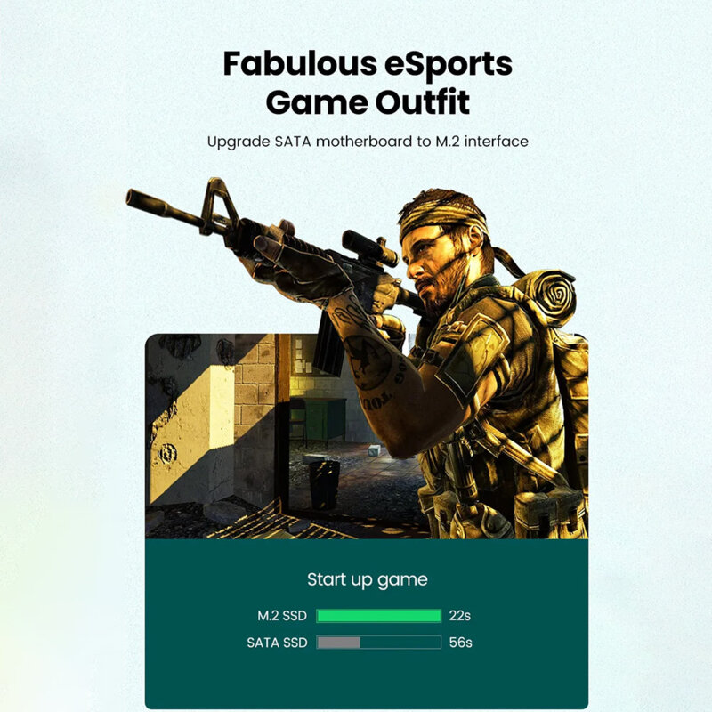 Adaptor card pentru SSD, M.2 NVME la PCIe 3.0 X4 Ugreen, negru, 70503