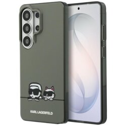 Husa Samsung Galaxy S26 Ultra Karl Lagerfeld IML K&C Peekaboo Logo MagSafe, KLHMS26L6HPKACK, negru