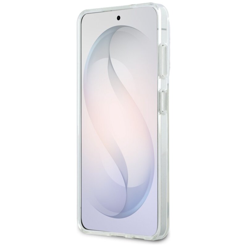 Husa Samsung Galaxy S26 Karl Lagerfeld IML Choupette Peekaboo Logo MagSafe, KLHMS26S6HCPSCT, alb