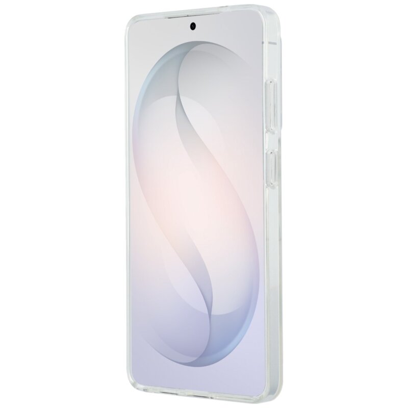 Husa Samsung Galaxy S26 Ultra Karl Lagerfeld IML Choupette Karl Script Logo MagSafe, KLHMS26L5HKSCAH, alb