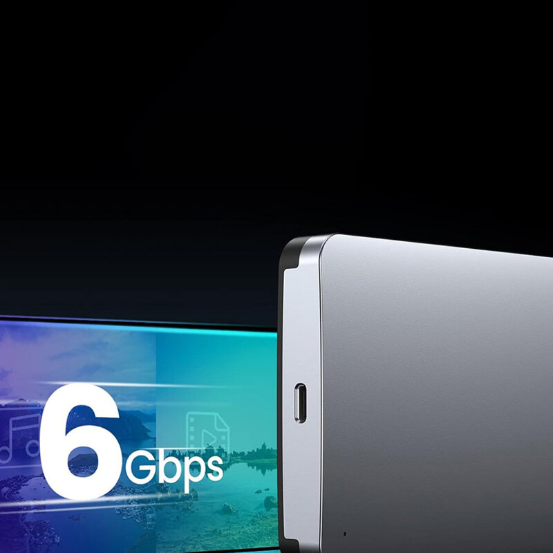 Carcasa rack 2.5inch SATA + cablu USB-C Ugreen, 6Gbps, gri, 70499