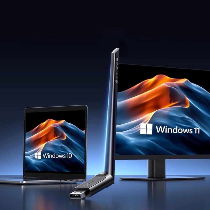 Adaptor Wi-Fi 6, USB Windows 10/11, Bluetooth Ugreen, 75109