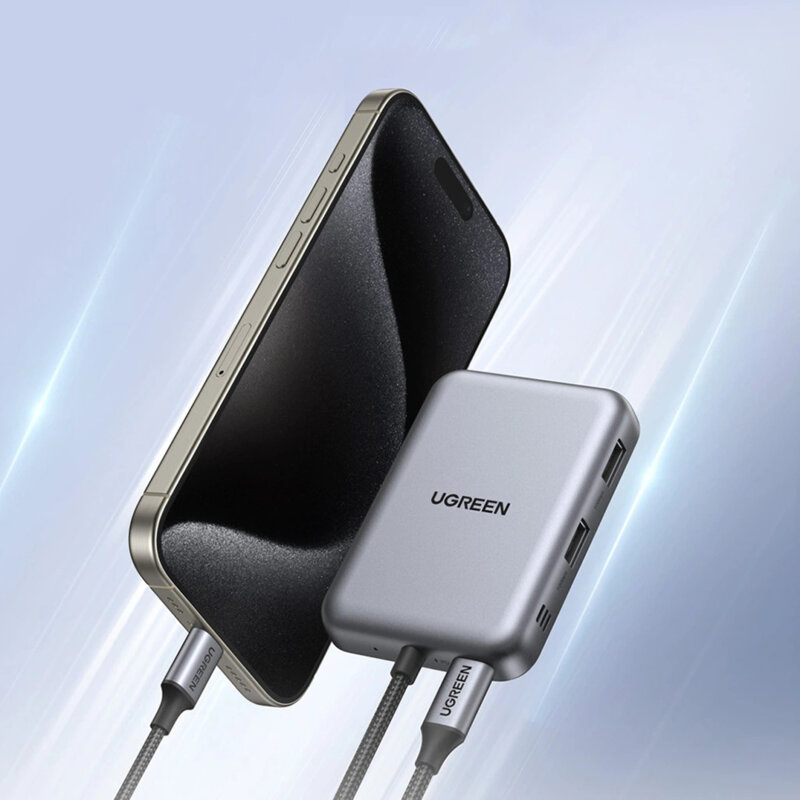 Magnetic docking 7in1 4K, PD100W, 10Gbps Ugreen, gri, 65759