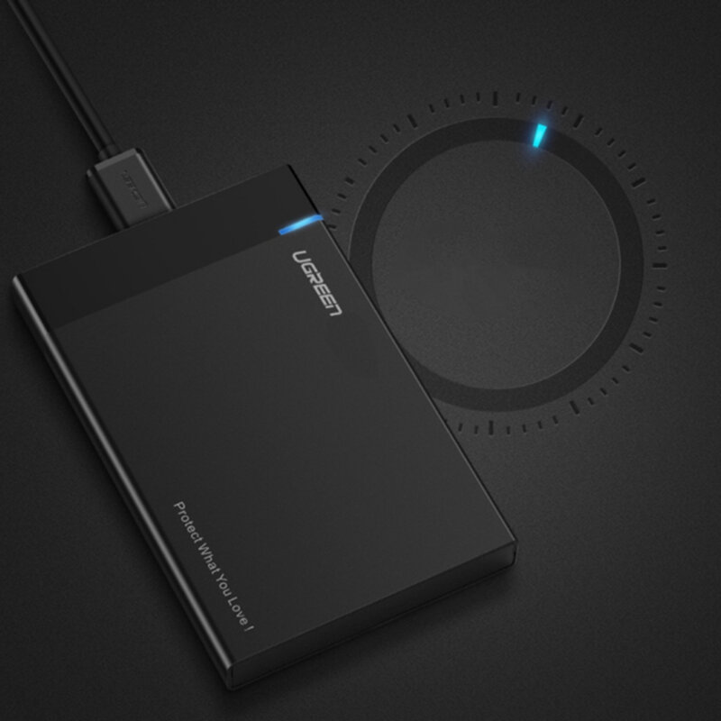 Carcasa rack HDD/SDD Ugreen, 5Gbps, negru, 30847