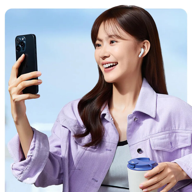 Casti Bluetooth wireless Noise Cancellation Anker K20i, negru